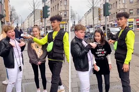 young bitch|Twitter Is Losing It Over These German Teens' TikTok Video.